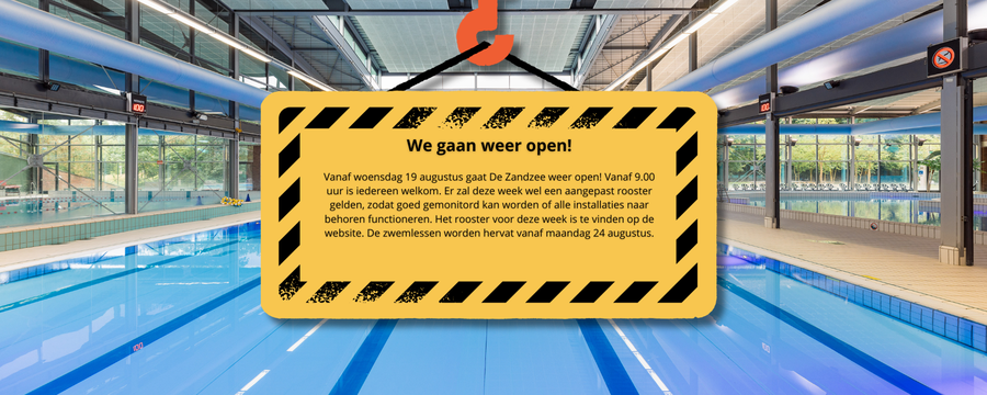 Weer open