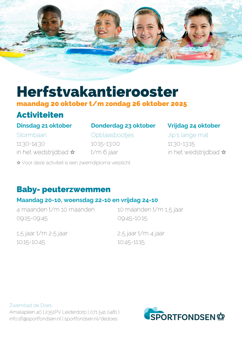Herfstvakantie voorkant