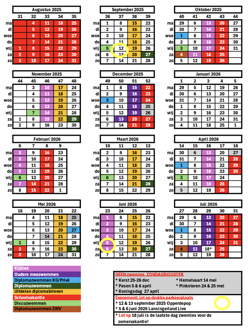Jaarkalender 2025 2026 definitief