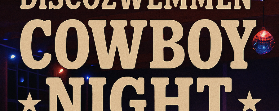 Poster site discozwemmen 6 maart