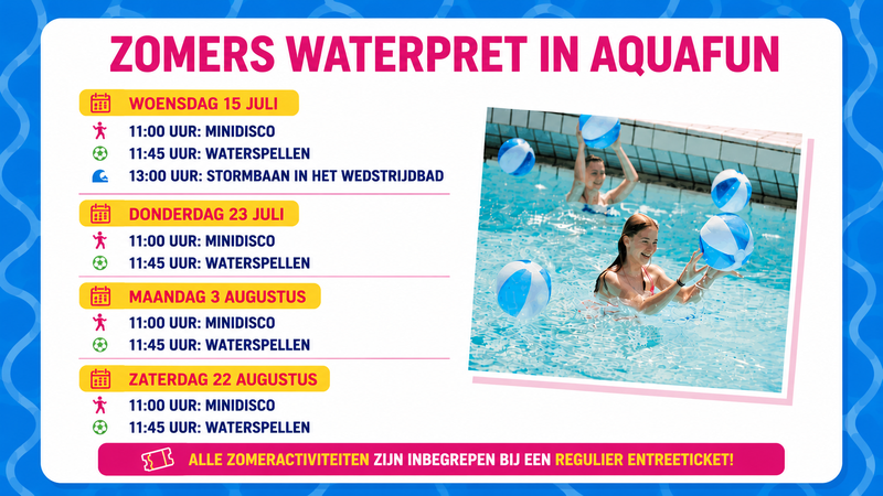 Uiting-aquafun-zomeractiviteiten