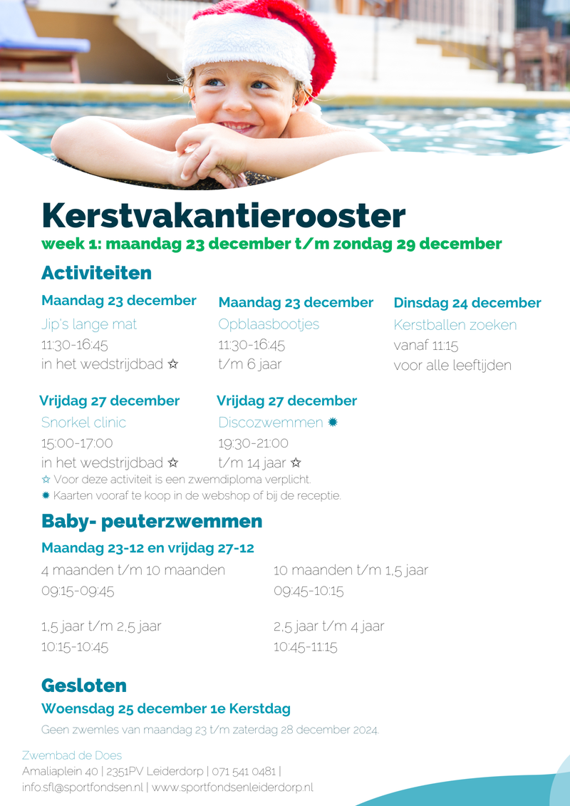 kerstvakantie Week 1 voorkant v2