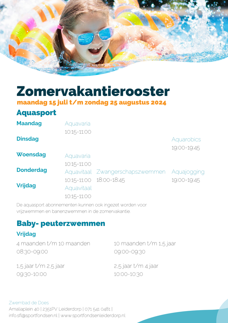 zomervakantie 2024 voorkant